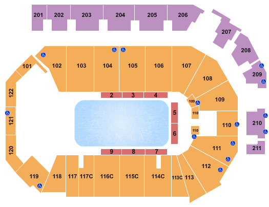 PPL Center Disney On Ice Seating Chart